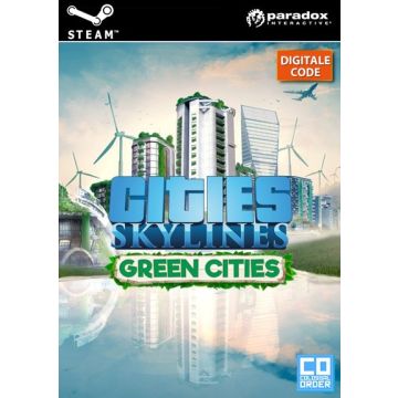 Cities : Skylines Green Cities DLC PC Steam Code Download