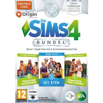 De Sims 4 Bundel Pakket 3 (Uit Eten,Filmavond) Origin Key