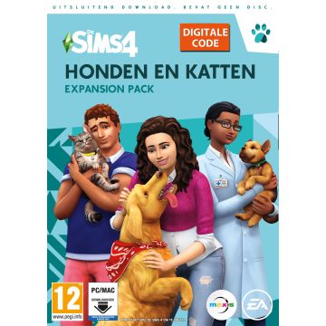 De Sims 4 Honden en Katten uitbreiding EA/Origin Key