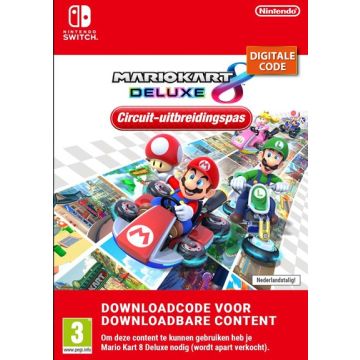 Mario Kart 8 Deluxe Circuit-uitbreidingspas Nintendo Switch eShop Code Download