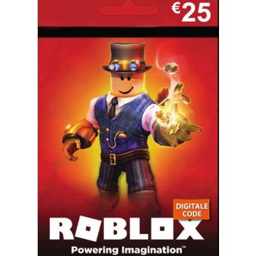 Roblox Giftcard €25 / 2000 Robux Kaart Code