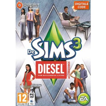 De Sims 3 Diesel Accessoires Origin key Digitale Download