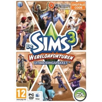De Sims 3 Wereldavonturen Origin key Digitale Download