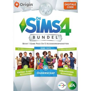 De Sims 4 Bundel Pakket 5 (Ouderschap + 2 Acc.) Origin Game Key
