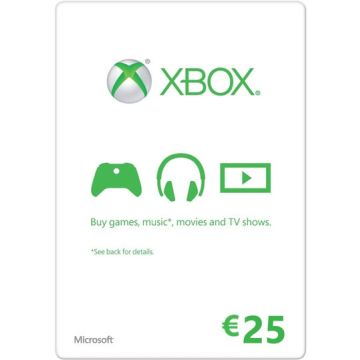 Microsoft Xbox Live €25 Gift Card - Xbox360/XboxOne (Key/Code)